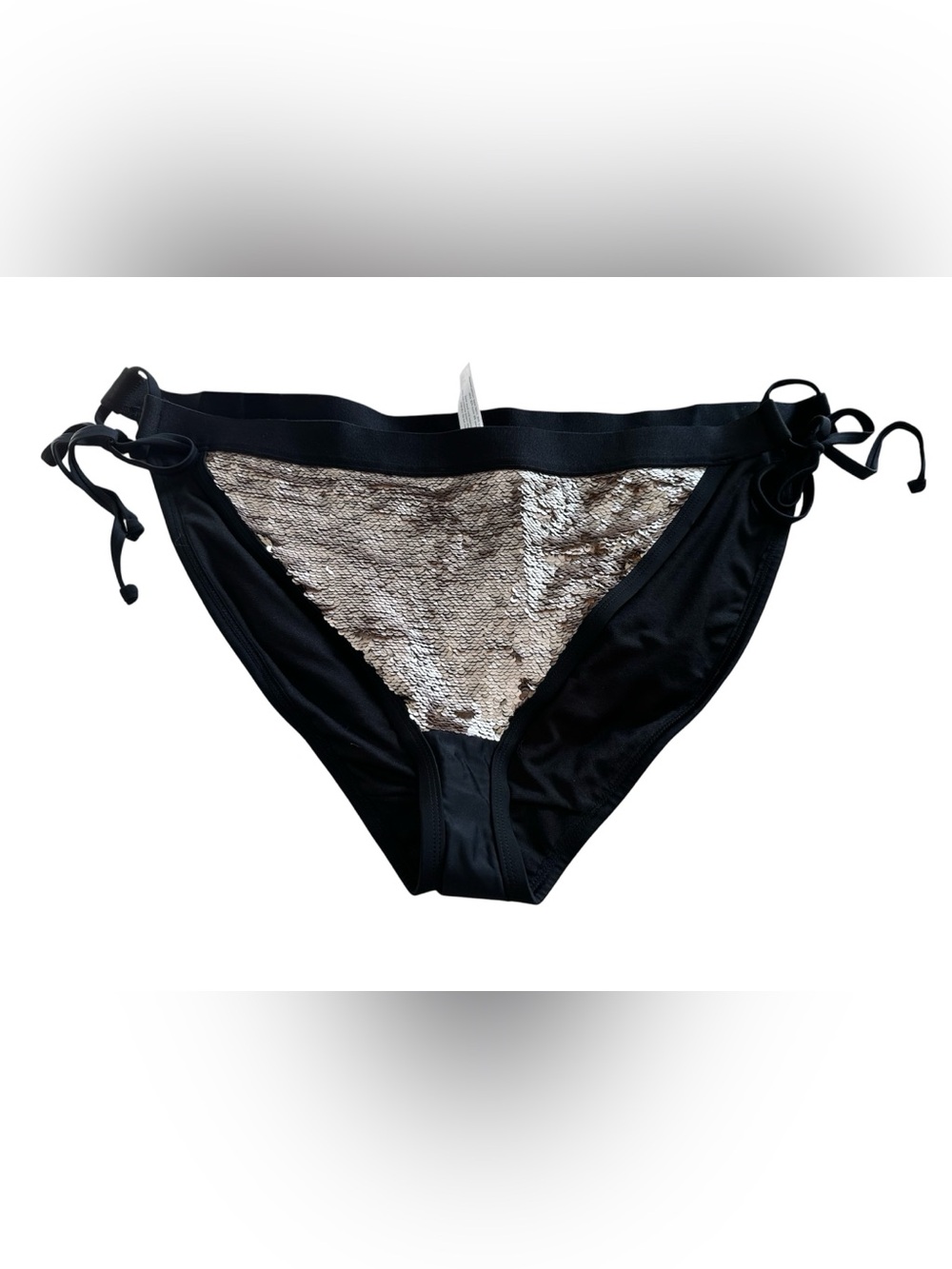 Cacique Bronze/Gold Sequin Bikini Top Size 26 Matching Bottoms Size 24 - Picture 5 of 7